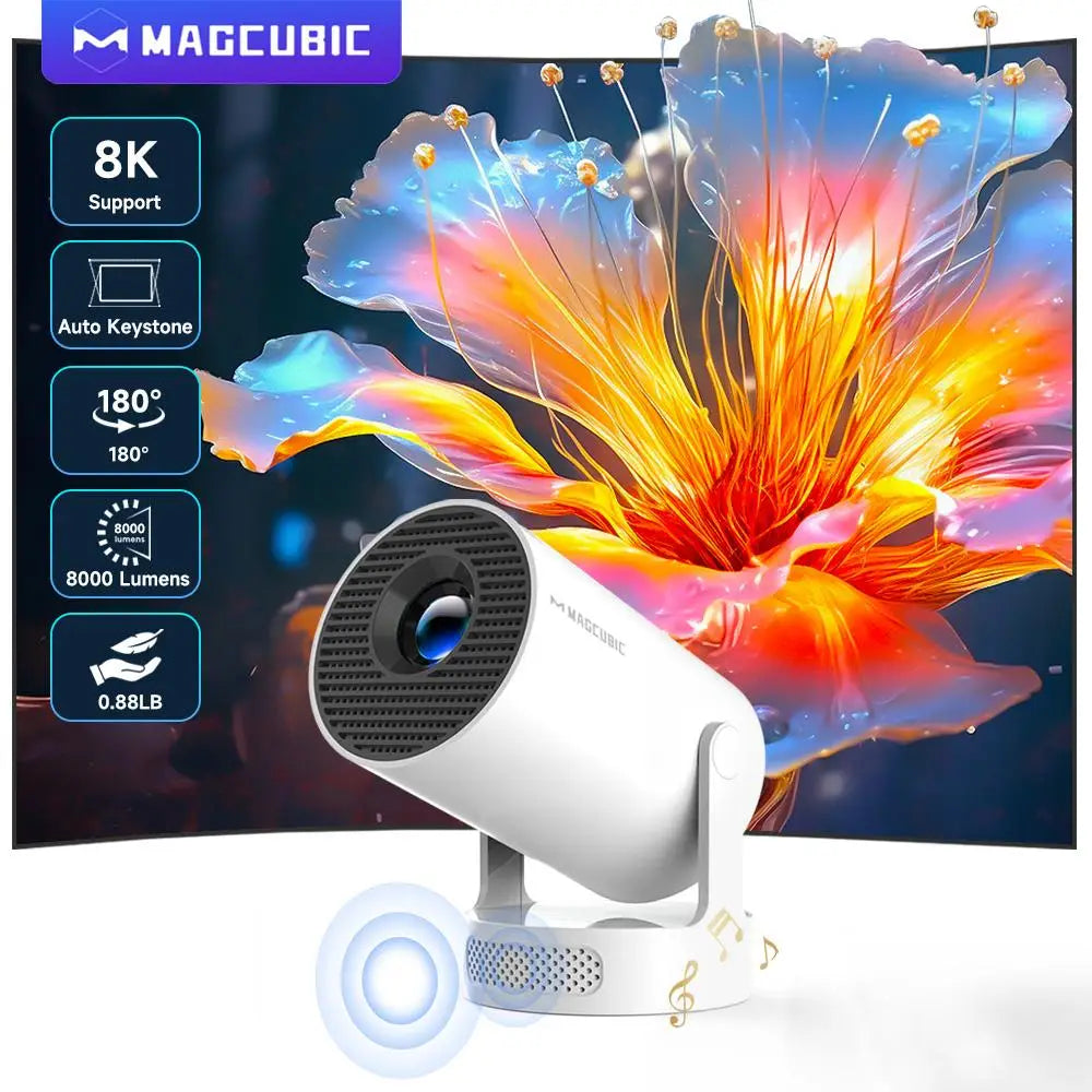 HY300 Pro+ Mini Home Cinema Projector