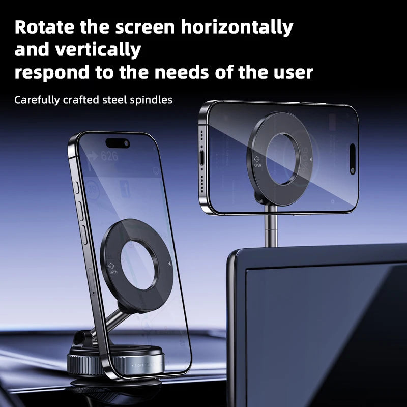 K007 Magnetic 360° Phone holder – Strong, Foldable & Adjustable