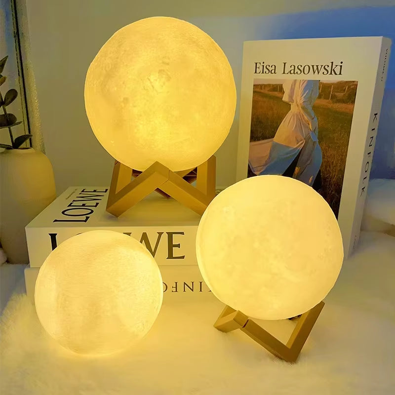 Moon Galaxy Book Light – Perfect Gift & Night Light