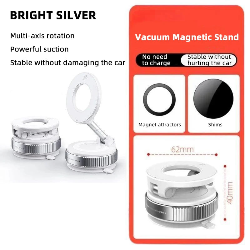 K007 Magnetic 360° Phone holder – Strong, Foldable & Adjustable