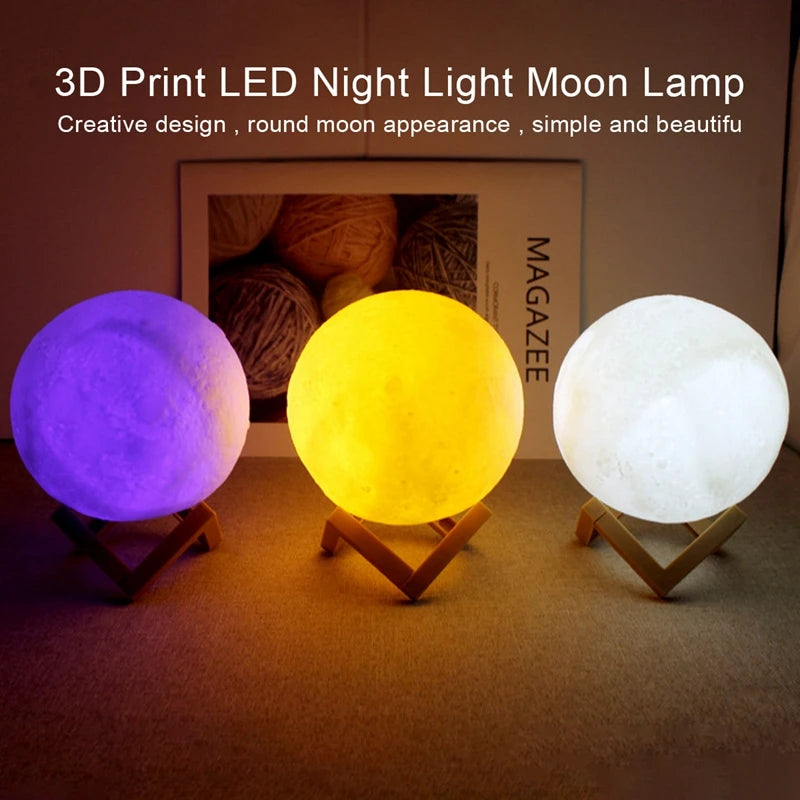 Moon Galaxy Book Light – Perfect Gift & Night Light