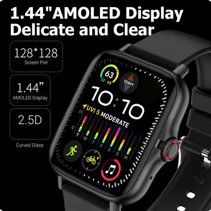 2024 Smart Watch – Calls, Fitness & Health Monitor