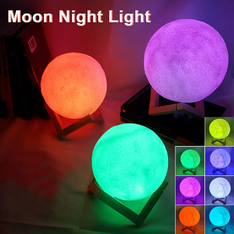Moon Galaxy Book Light – Perfect Gift & Night Light