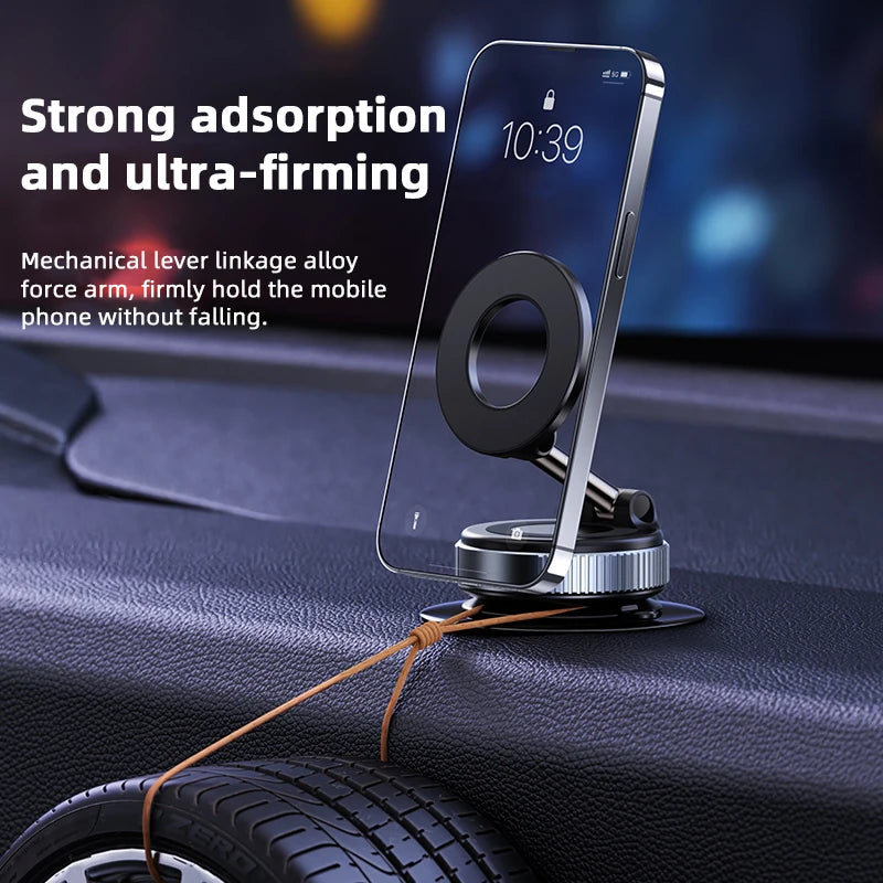 K007 Magnetic 360° Phone holder – Strong, Foldable & Adjustable