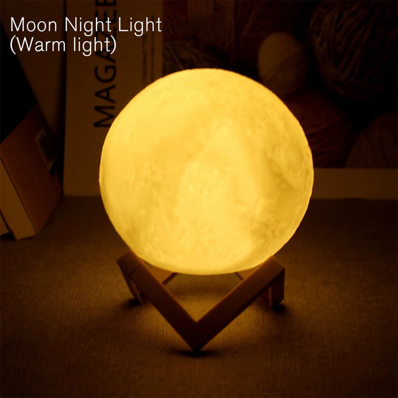 Moon Galaxy Book Light – Perfect Gift & Night Light