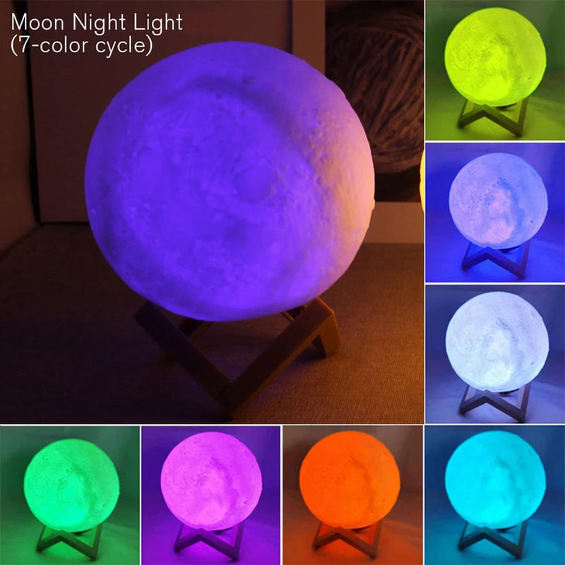 Moon Galaxy Book Light – Perfect Gift & Night Light