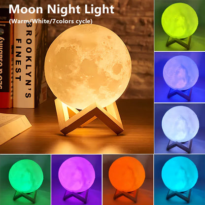 Moon Galaxy Book Light – Perfect Gift & Night Light